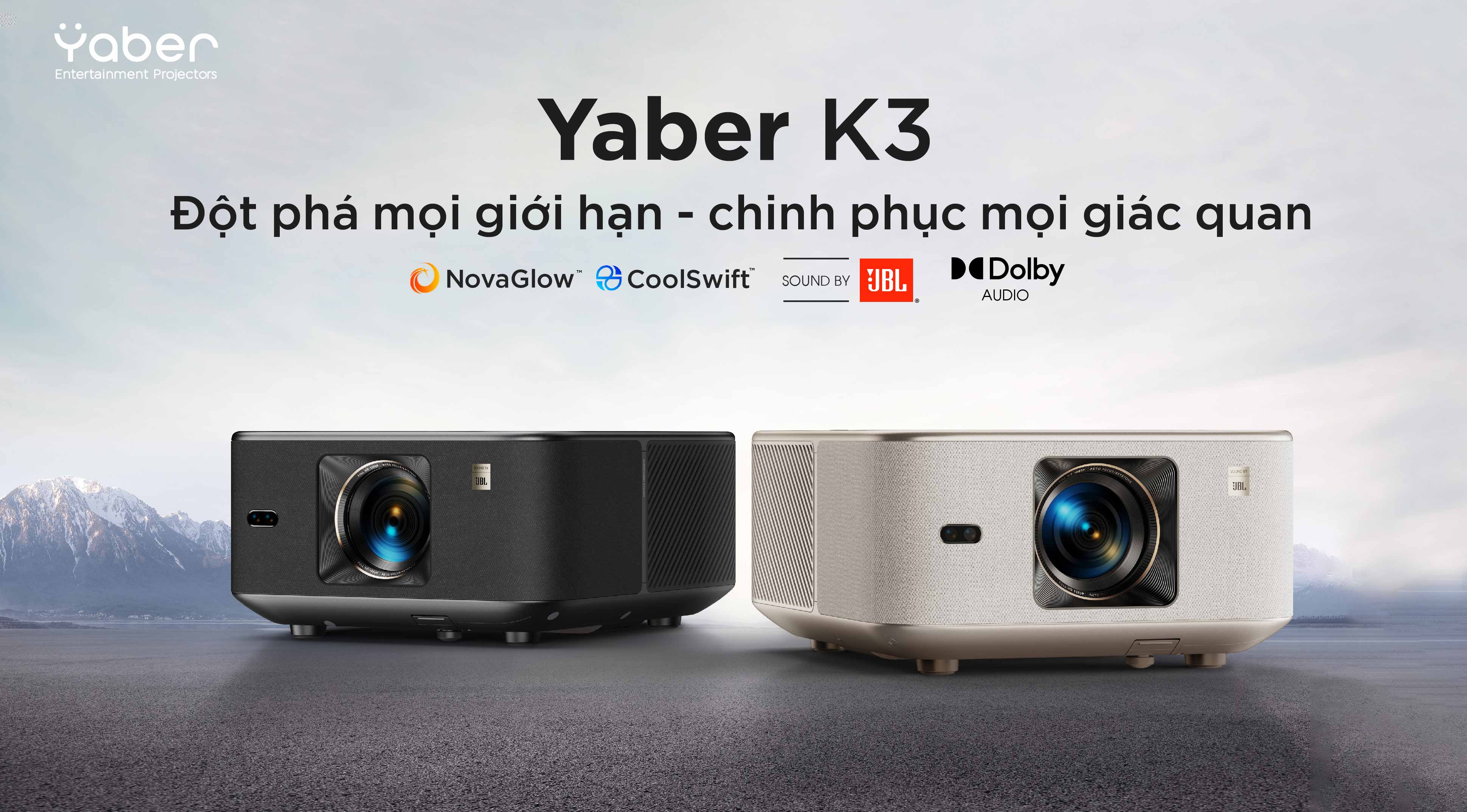 Máy chiếu thông minh Yaber K3 / K3 Pro - Đột phá giới hạn công nghệ