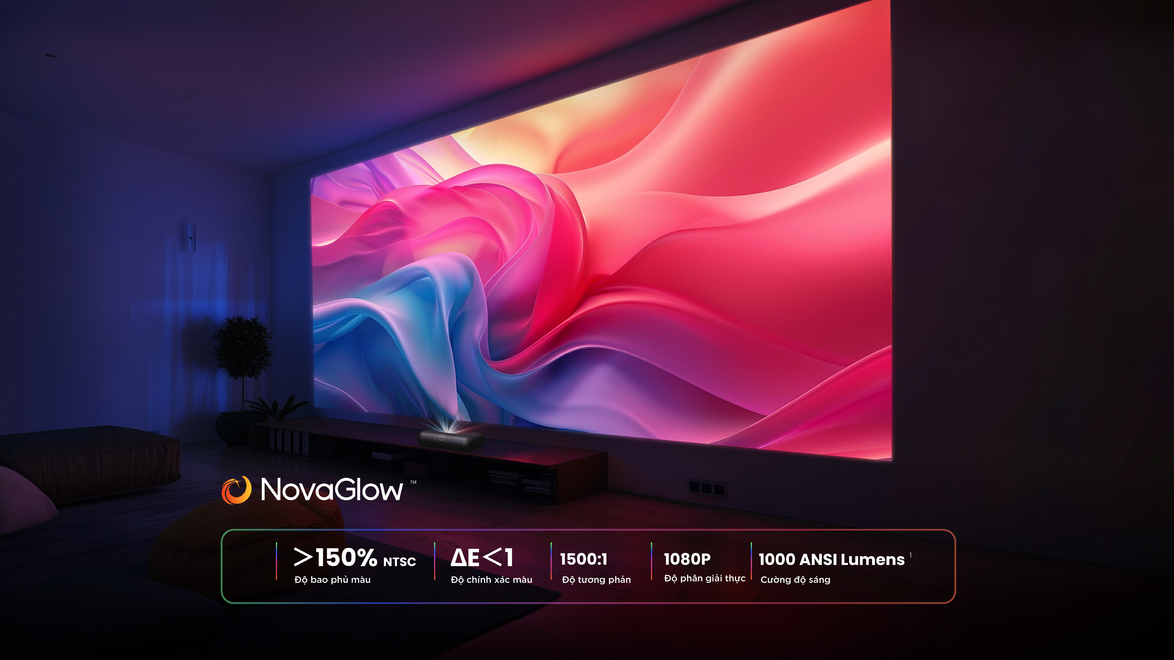 Yaber K300s công nghệ độc quyền NovaGlow