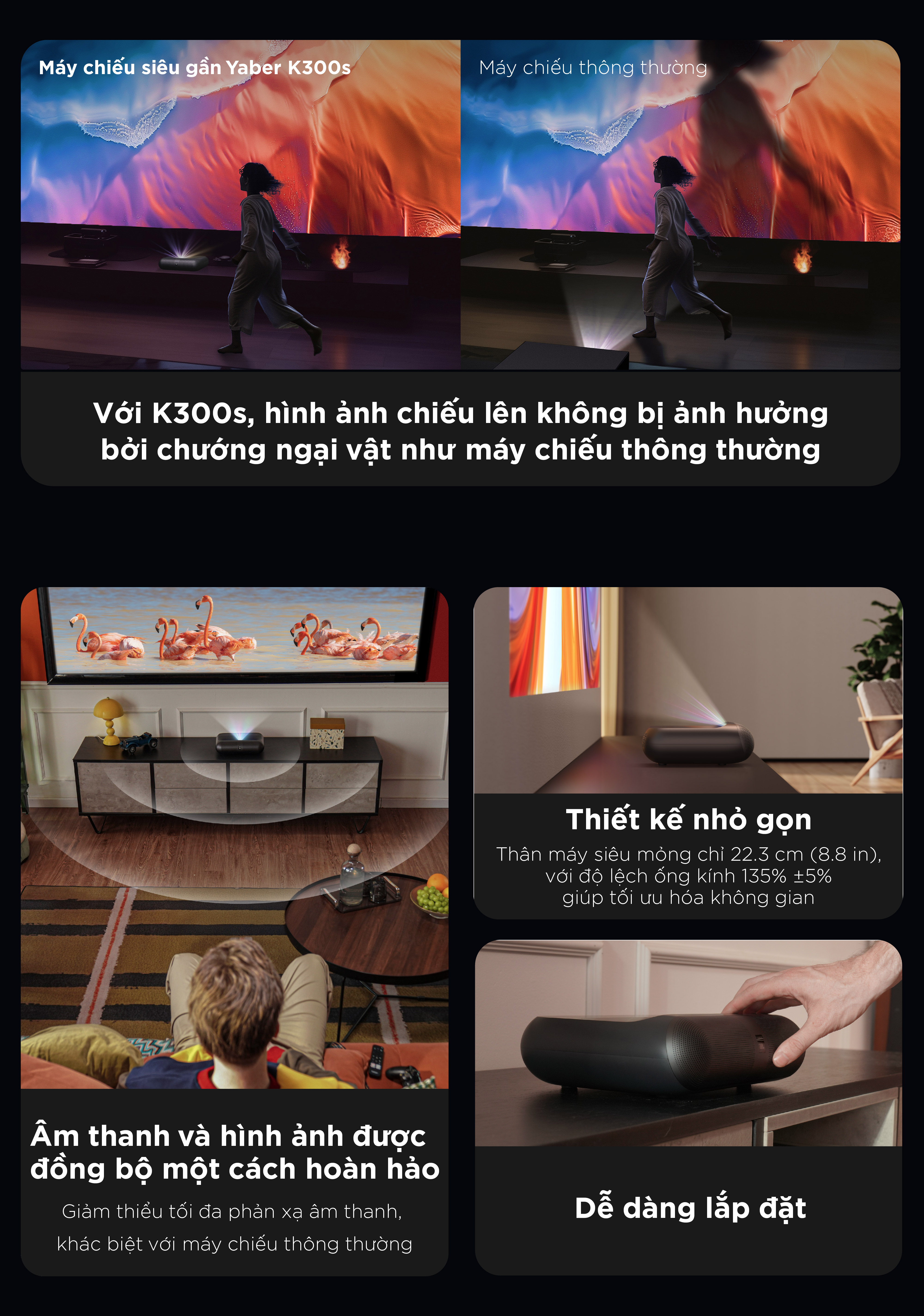 Yaber K300s thiết kế nhỏ gọn độc đáo