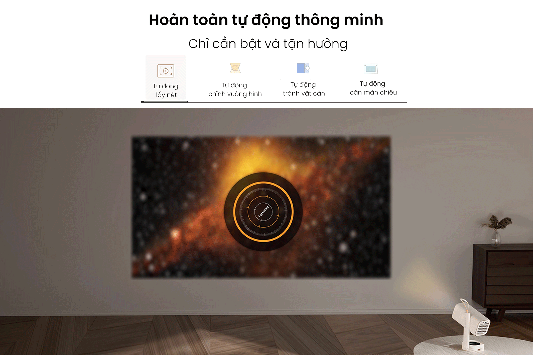 Máy chiếu Yaber T1 Pro âm thanh Dolby Audio lan toả