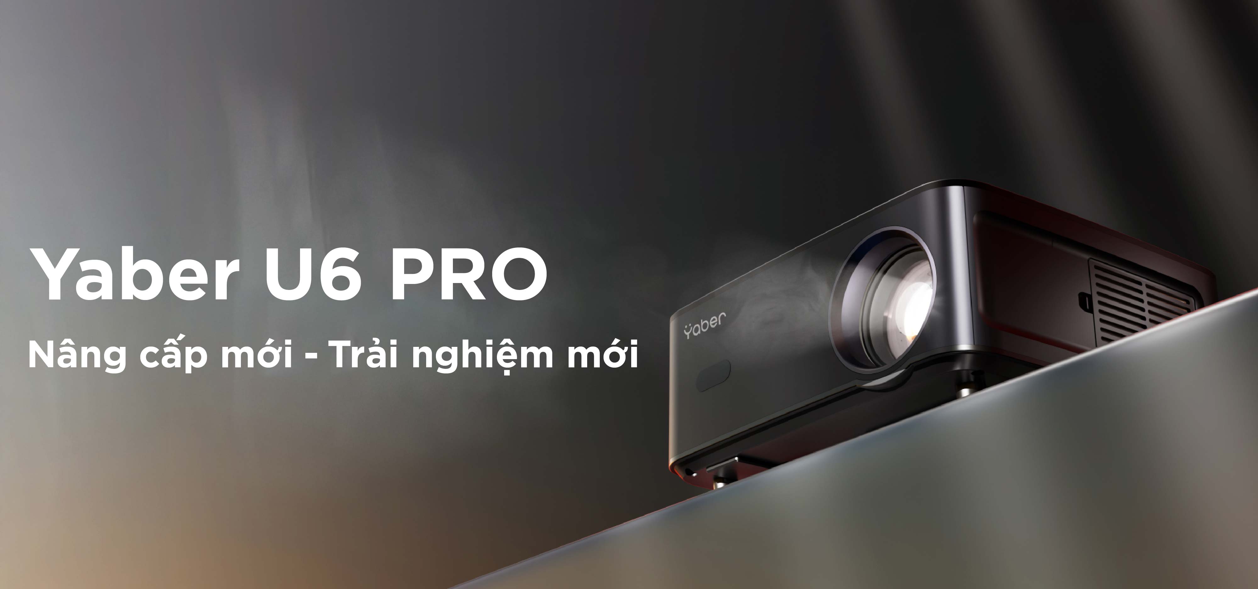 Máy chiếu Yaber U6 Pro Full HD 4K Độ sáng cao Auto-Focus Auto-Keystone