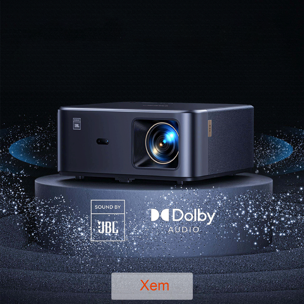 Máy chiếu 4K, Full-HD thông minh cao cấp cho gia đình văn phòng Yaber phù hợp với phòng khách và phòng ngủ.