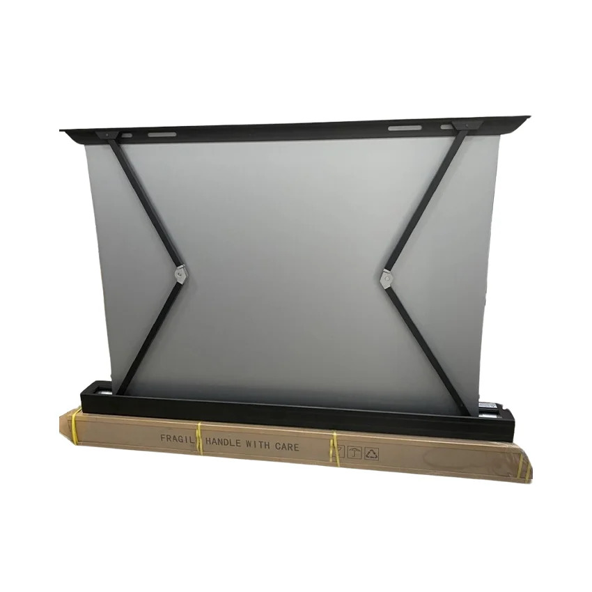 Màn chiếu đế sàn điện FU100EST 100 inch